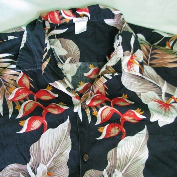 Vintage Red Dirt Floral Hawaiian Shirt - Picture 3 of 7